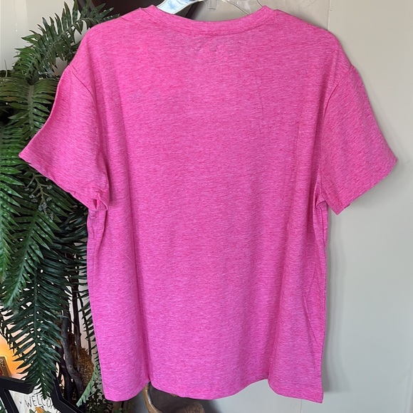 Brand New Barbie Pink Corvette Short Sleeve Shirt Movie Top - Picture 9 of 11
